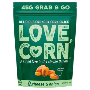 LOVE CORN Cheese & Onion Crunchy Corn