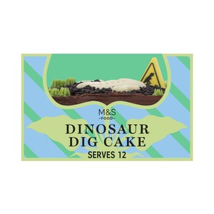 M&S Dinosaur Dig Cake