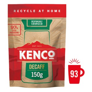 Kenco Decaff Instant Coffee Paper Refill