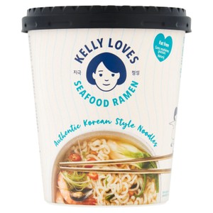 Kelly Loves Korean Seafood Ramen Noodles