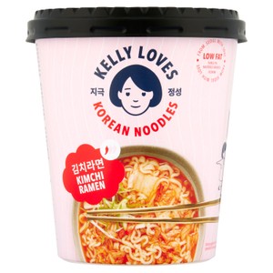 Kelly Loves Korean Kimchi Ramen Noodles