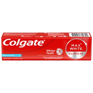 Colgate Max White Clinical Sensitive Teeth Whitening Toothpaste 75ml