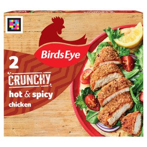 Birds Eye 2 Hot & Spicy Chicken in Breadcrumbs
