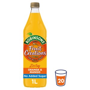 Robinsons Fruit Creations Orange & Mango No Added Sugar