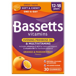 Bassetts Orange & Passion Fruit Multivitamins 12-18yrs