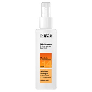INEOS Skin Science Mandarin & Sandalwood Antiperspirant Deodorant Mist