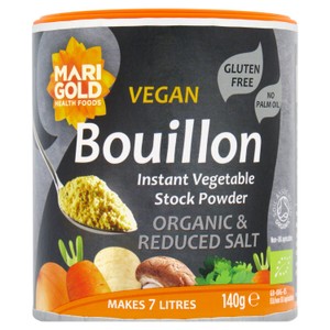 Marigold Organic Vegan Bouillon Powder Reduced Salt