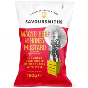 Savoursmiths Wagyu Beef & Honey Mustard Luxury English Potato Crisps