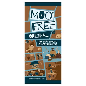 Moo Free Dairy Free Vegan Original Chocolate Bar