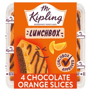 Mr Kipling Choc Orange Lunchbox Slices
