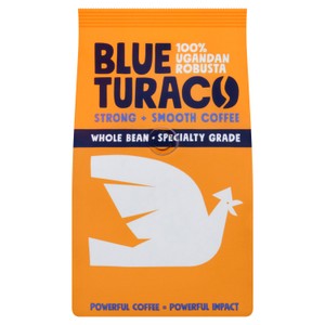 Blue Turaco Coffee Whole Bean 100% Specialty Ugandan Robusta