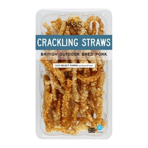 M&S British Pork Crackling Straws
