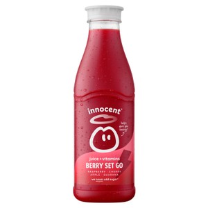 Innocent Plus Berry Set Go Raspberry & Cherry Juice with Vitamins