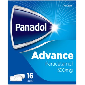 Panadol Advance Paracetamol Pain Killers 500mg Tablets