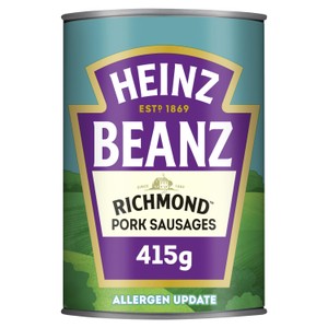 Heinz Tinned Baked Beans & Richmond Sausages