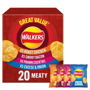 Walkers Meaty Variety Multipack Crisps