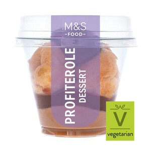 M&S Profiterole Dessert