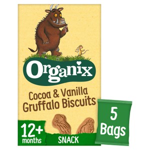 Organix Gruffalo Biscuits Toddler Snacks Multipack 12 months+