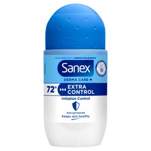 Sanex Derma Care+ Extra Control 72-Hour Antiperspirant Roll-On Deodorant