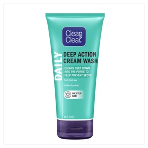 Clean & Clear Deep Action Oil Free Cream Face Wash