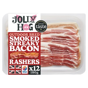 The Jolly Hog Smoked Drycure Streaky Bacon