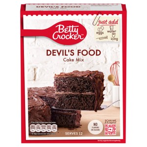 Betty Crocker Devil's Food Chocolate Cake Mix