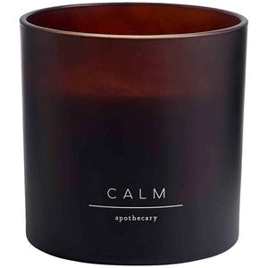 M&S Apothecary Calm Extra Large 3 Wick Candle, One Size, Amber