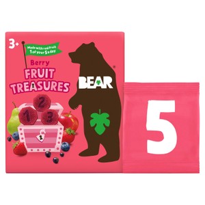 Bear Treasures Kids Snack 3+ Years Berry Flavour