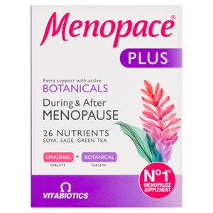 Vitabiotics Menopace Plus Tablets