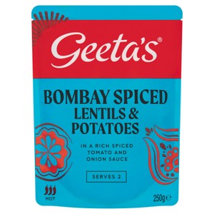 Geeta's Bombay Spiced Lentils & Potatoes