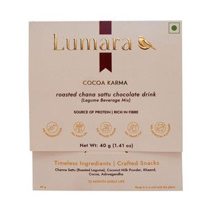 COCOA KARMA roasted chana sattu chocolate drink