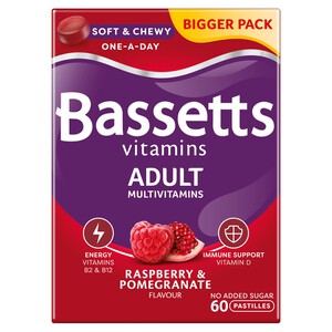 Bassetts Raspberry & Pomegranate  Adult Multivitamins