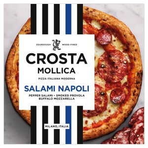 Crosta Mollica Salami Napoli Sourdough Pizza
