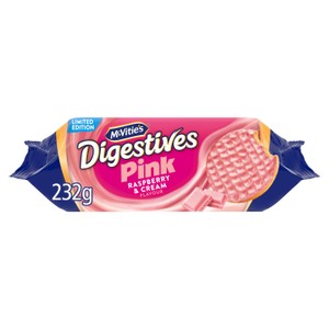 McVitie's Raspberry White Digestive Biscuits