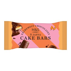 M&S Chocolate Orange Cake Bars Serves 5