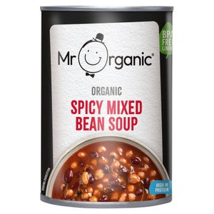 Mr Organic Spicy Mixed Bean Soup