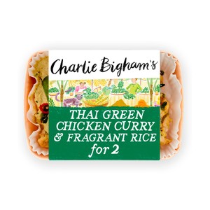 Charlie Bigham's Thai Green Chicken Curry & Fragrant Rice for 2