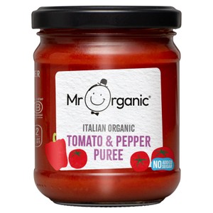 Mr Organic Tomato & Pepper Puree
