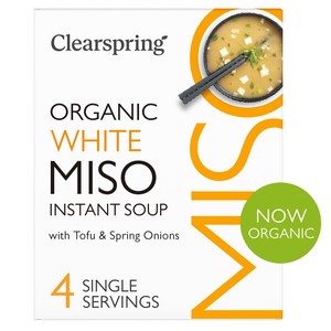 Clearspring Organic Japanese Instant Miso Soup with Tofu & Spring Onions
