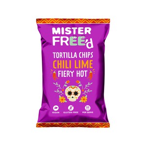 Mister Free'd Tortilla Chips with Chili and Lime