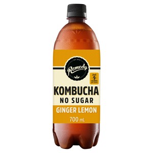 Remedy Kombucha Ginger Lemon