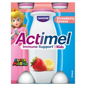 Actimel Kids Strawberry Banana Yoghurt Drink