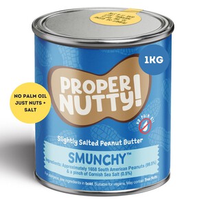 Proper Nutty Slightly Salted Peanut Butter