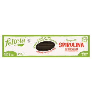 Felicia Gluten Free Organic Spirulina Spaghetti Pasta
