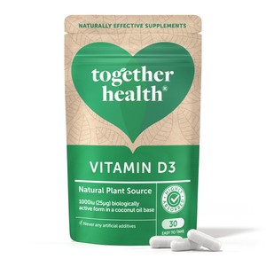 Together Health Vitamin D,  Plant Source, 1,000 IU