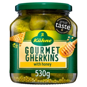 Kuhne Gourmet Gherkins with Honey