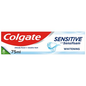 Colgate Sensifoam Sensitive Teeth Whitening Toothpaste