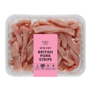 M&S British Pork Stir Fry Strips
