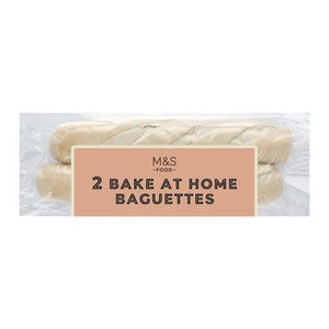 M&S 2 Bake At Home Baguettes