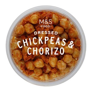 M&S Dressed Chickpeas and Chorizo